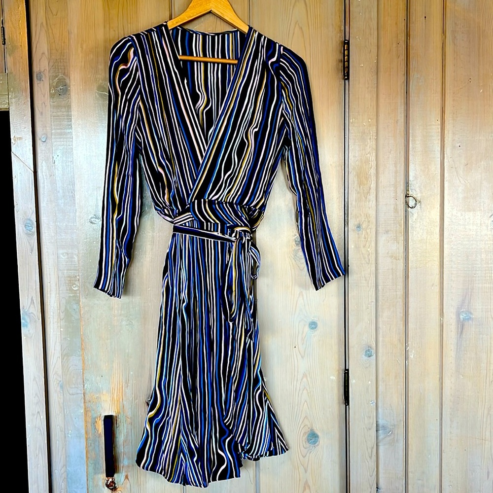 Silk wrap dress by DVF
